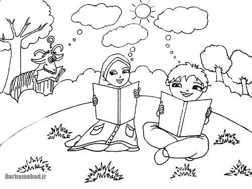 نقاشی روز دانش آموز