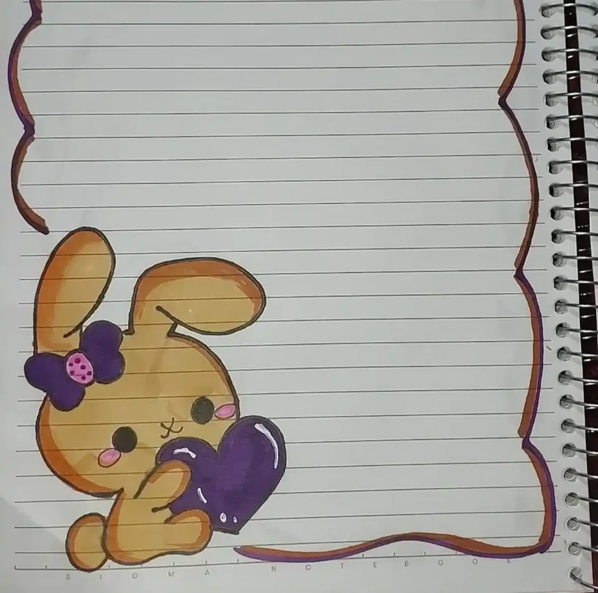 نقاشی حاشیه دفتر مشق نقاشی حاشیه دفتر مشق