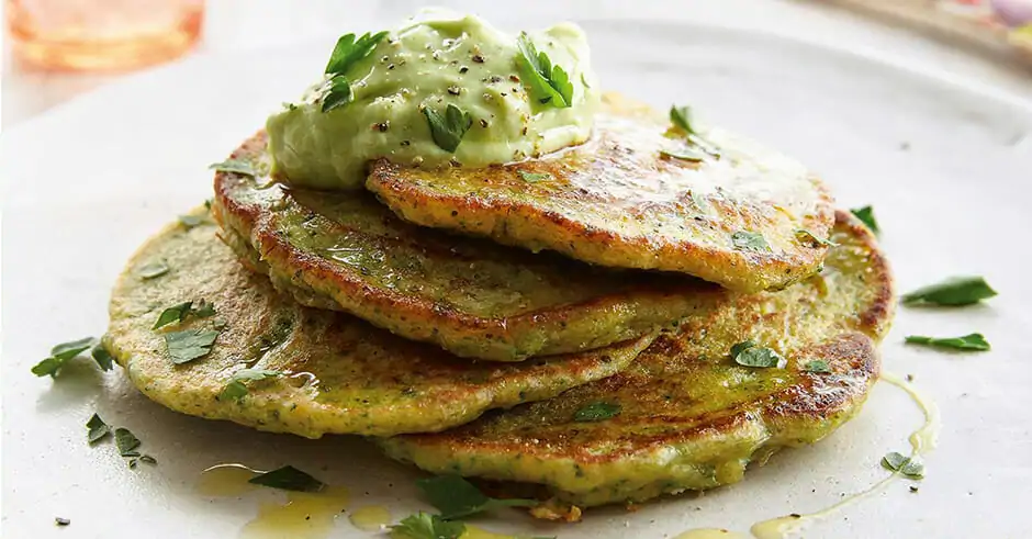 پنکیک سبزیجات