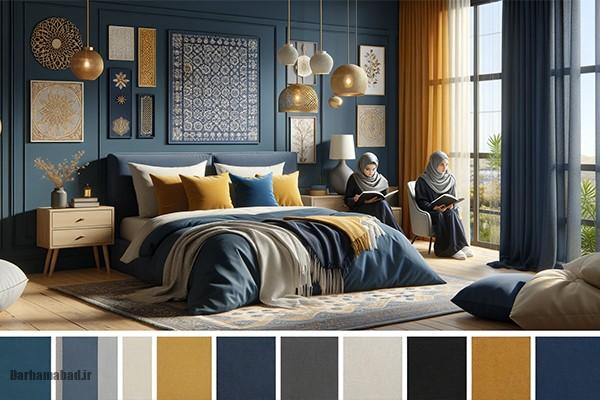 رنگ سرمه ای