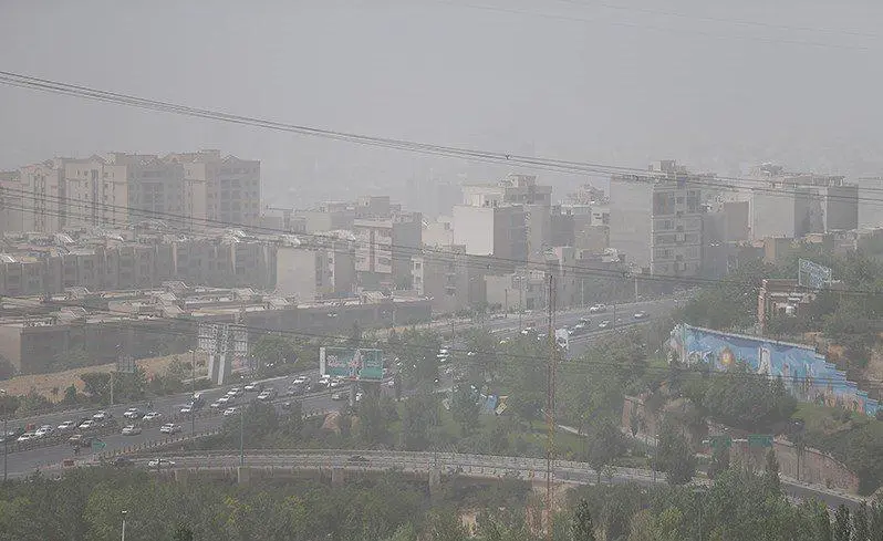 شاخص آلودگی هوای تهران