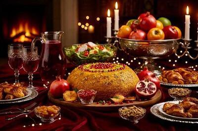 ته‌چین مرغ و انار