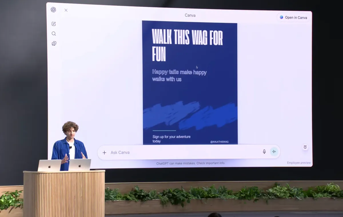 ساخت اپ درون ChatGPT (2)