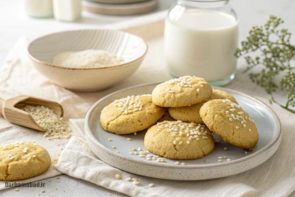 آموزش جذاب و آسان کلوچه با شیر خشک در خانه