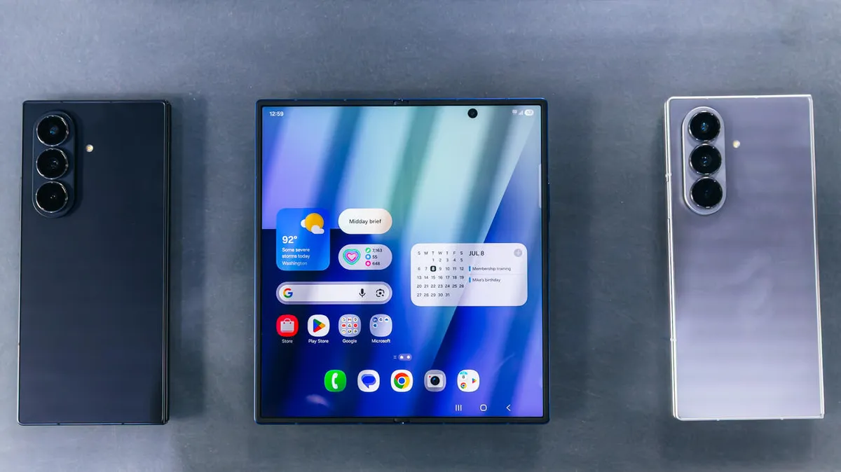 گوشی‌های تاشوی سامسونگ (2)